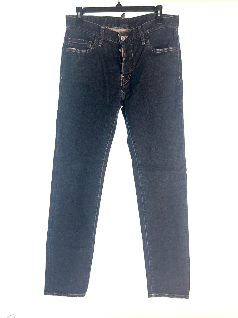 DSQUARED2 Men's Slim Dark Blue Dean Jeans (PM100201)